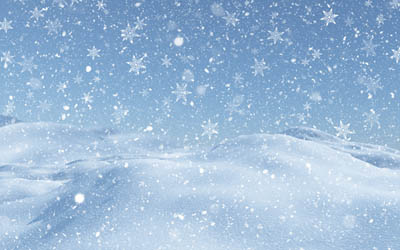 blå konsistens med snöflingor, vinter bakgrund med snöflingor, snö, vinter, vita snöflingor, vinter bakgrund, snöfall, vinter textur