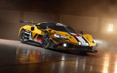 ferrari 296 gt3 évo, 4k, supercars, 2026 voitures, f171, garage, ferrari 296 gt3 évo 2026, voitures italiennes, ferrari