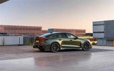 2026, audi rs5, 4k, vista trasera, exterior, audi rs5 verde, nuevo audi rs5 2026, coches alemanes, audi