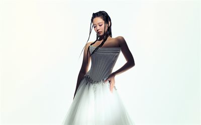 Jennie, Blackpink, South Korean singer, photoshoot, K-pop, beautiful evening dress, Jennie Kim, Deadline album, Jennie Blackpink, Jennie photoshoot, Jennie Kim photoshoot