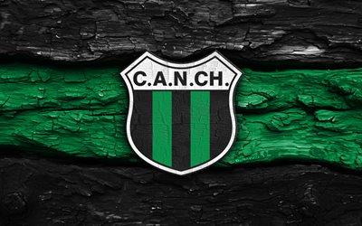 ca 누에바 시카고 나무 로고, 4k, 검은 녹색 나무 배경, 프리메라 나시오날, 축구, ca 누에바 시카고 로고, ca 누에바 시카고 엠블럼, 누에바 시카고 fc, 아르헨티나 축구 클럽, 캘리포니아 누에바 시카고