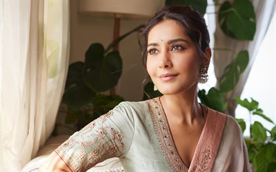 raashi khanna, 4k, actriz india, sesión de fotos, retrato, bollywood, modelo indio, sesión de fotos de raashii khanna