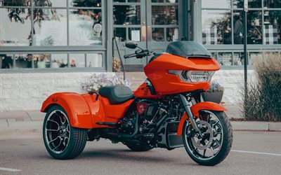 harley davidson fltrt road glide 3, 4k, triciclos, 2026 bicicletas, calle, 2026 harley davidson fltrt road glide 3, motocicletas americanas, harley davidson