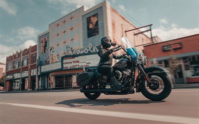 harley davidson heritage classic edición libertad, 4k, supermotos, 2026 bicicletas, calle, flhcm80, 2026 harley davidson heritage classic edición libertad, motocicletas americanas, harley davidson