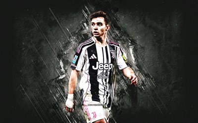 francisco conceicao, juventus fc, chico, futbolista portugués, fondo de piedra blanca, juve, arte grunge, juventus, serie a, italia, fútbol americano, francisco conceicao juventus fc