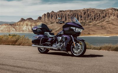 harley davidson touring road glide, 4k, supermotos, 2026 bicicletas, camino, fltrxs especiales, turismo, 2026 harley davidson touring road glide, motocicletas americanas, harley davidson