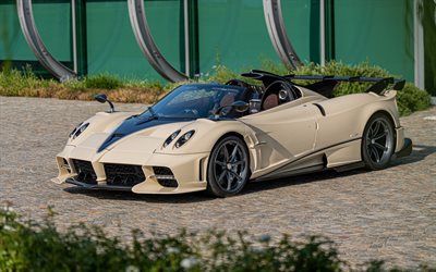 pagani imola roadster, 4k, hypercars, 2025 voitures, hors route, supercars, 2025 pagani imola roadster, voitures italiennes, pagani