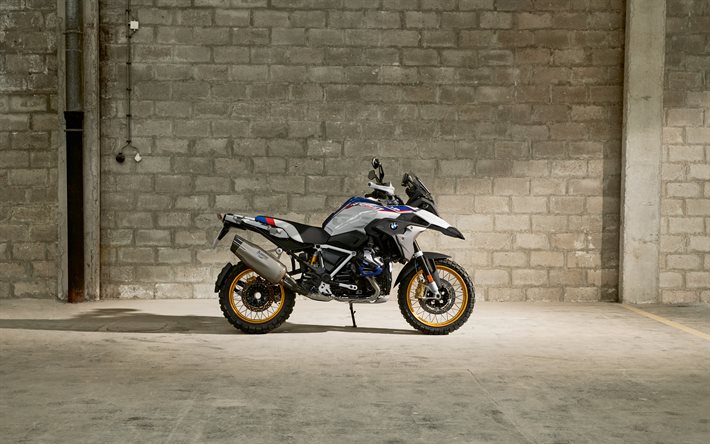 bmw r 1250 gs, 4k, vista lateral, 2022 motos, superbikes, 2022 bmw r 1250 gs, alemão motocicletas, bmw