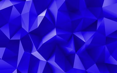 dark blue low poly 3D texture, fragments patterns, geometric shapes, dark blue abstract backgrounds, 3D textures, dark blue low poly backgrounds, low poly patterns, geometric textures, dark blue 3D backgrounds, low poly textures