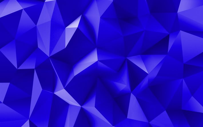 濃い青の低ポリ 3 d テクスチャ, 断片パターン, 幾何学的形状, ダークブルーの抽象的な背景, 3d テクスチャ, ダークブルーの低ポリ背景, 低ポリ パターン, 幾何学的なテクスチャ, ダークブルーの 3d 背景, ローポリ テクスチャ
