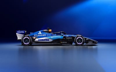 2026 Williams FW48, 4K, side view, exterior, Formula One, Williams Racing, Formula cars 2026, F1, FW48, Atlassian Williams-Mercedes, Williams