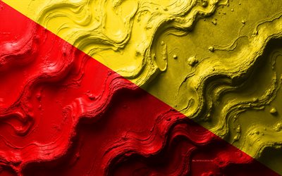 bandera de palermo, 4k, textura de onda de piedra, banderas de ciudades italianas, bandera de palermo 3d, italia, bandera de la ciudad de palermo, palermo