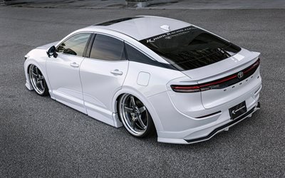 4k, kuhl racing sh35 ss, vista trasera, sintonización, 2026 coches, toyota corona crossover, sh35, jinetes bajos, kuhl racing, autos japoneses, toyota