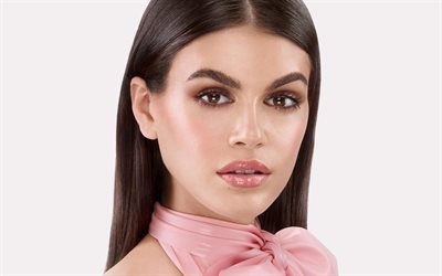 kaia gerber, 4k, sesión de fotos de la snia, actriz estadounidense, hollywood, belleza, estrellas americanas, actriz popular, celebridad americana, estrellas de cine, sesión de fotos de kaia gerber