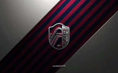 st louis city sc  logo, 4k, teräs tausta, amerikkalainen jalkapalloseura, vaaleanpunaiset siniset viivat, st louis city sc  tunnus, mls, jalkapalloilija, st louis city sc, usa, st louis city sc metallilogo, st louis city sc:n vaakuna