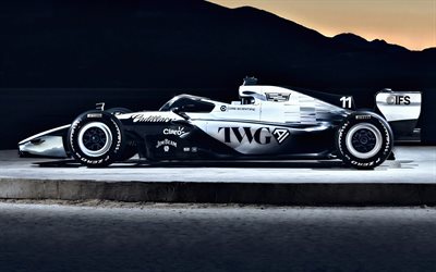 2026, cadillac ca01, 4k, vue de côté, extérieur, f1, formule 1, ca01, équipe cadillac f1, cadillac ferrari, l'équipe de formule 1 de cadillac, cadillac