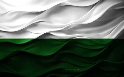 4k, sachons flagg, tysklands stater, 3d sachsen flagga, tyskland, sachonflagg, 3d  konsistens, sachonsdag, tyska nationella symboler, 3d  konst, sachsen
