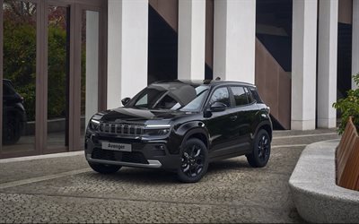 2026, jeep avenger, vorderansicht, außen, jeep avenger black edition, schwarzer jeep avenger, neuer jeep avenger 2026, amerikanische autos, jeep