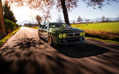 kimera evo38 aura, 4k, desenfoque de movimiento, 2026 coches, superdeportivos, hdr, 2026 kimera evo38 aura, coches italianos, kimera automobili