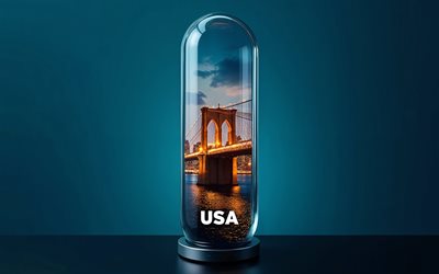 brooklyn bridge pullossa, new york, matkustaa new yorkiin, brooklynin silta, new yorkin kaupunkikuva, matkustaa yhdysvaltoihin, new yorkin konseptit