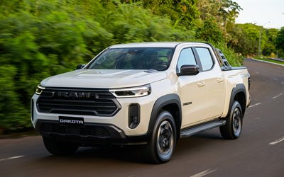 brujo ram dakota, 4k, camino, 2026 coches, suv, ramo dakota, pastillas, 2026 ram dakota, autos americanos, ram