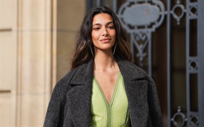 mona tougaard, 4k, modelos de moda daneses, belleza, mujer morena, celebridad danesa, sesión de fotos de mona tougaard