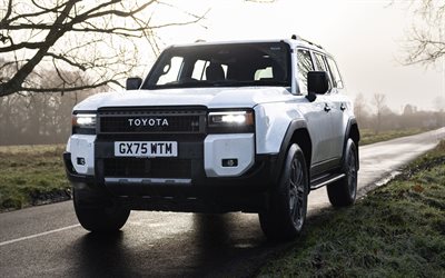 toyota land cruiser prado híbrido, 4k, faros, 2026 coches, suv, fuera de la carretera, toyota land cruiser prado 250, autos japoneses, 2026 toyota land cruiser prado, toyota