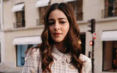 ananya panday, 4k, portrait, actrice indienne, séance photo, bollywood, actrices populaires, séance photo d'ananya panday