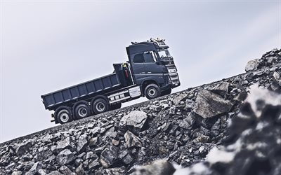 Volvo FH16, 4k, LKW, 2022 trucks, dump trucks, pictures with trucks, cargo transport, Volvo