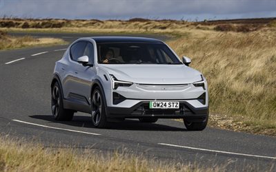 polestar 3, 4k, straße, 2025 autos, crossovers, uk spec, elektroautos, 2025 polestar 3, amerikanische autos, polestar