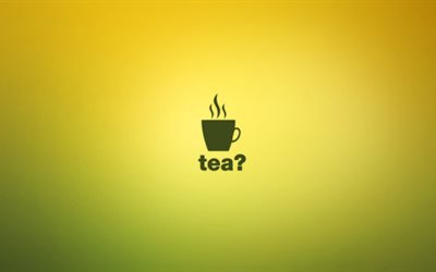 نقش, القدح, الشاي, بساطتها
