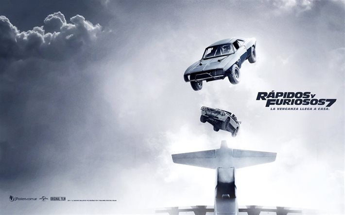 fast and furious 7, furious 7, kinogallery, d'action, d'affiches, thriller, crime