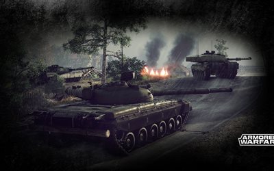 armored warfare, online project, studio, obsidian entertainment, genre, mmo-action
