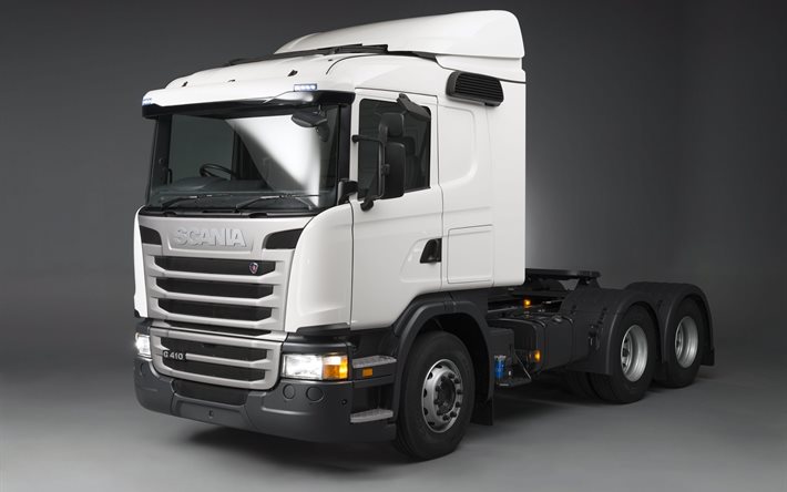 6x2, g 410, tractor, scania euro 6, 2014, camión, cabina