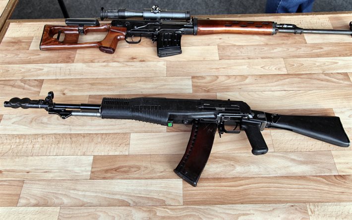 an-94 abakan, svd, armi, fucile da cecchino