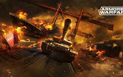 obsidian entertainment, windows, 2015, games, game, online, armored warfare, tank action