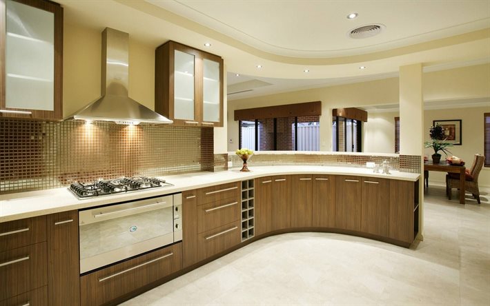 elegante-küche-interieur-ideen-luxus-küche-ideen
