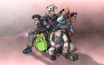 ghostbusters, character, cartoon