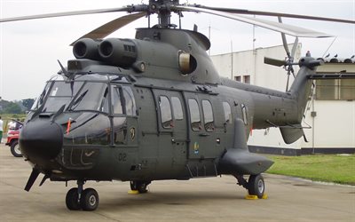 hélicoptère, l'aérodrome, de transport militaire, armée, armée de terre