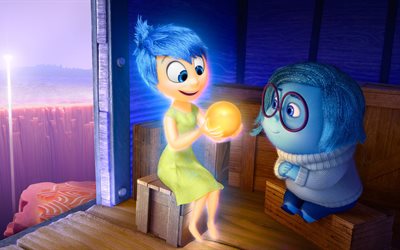 cartoon, 2015, inside out, puzzle, character