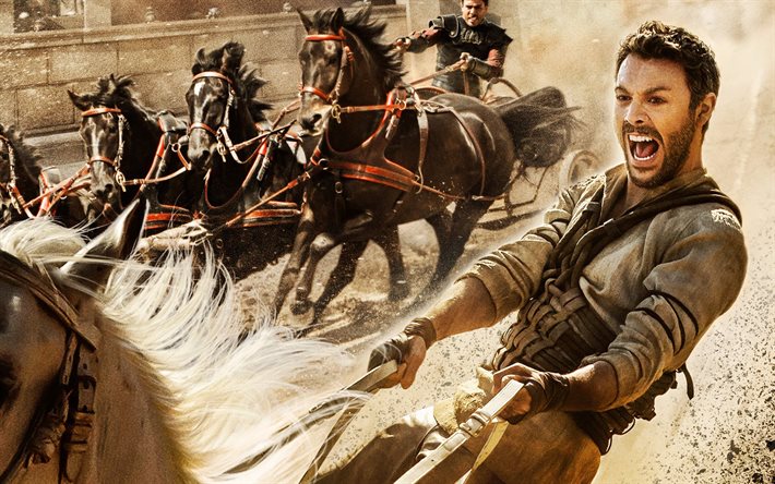 Ben Hur, drama, 2016, el actor Jack Huston