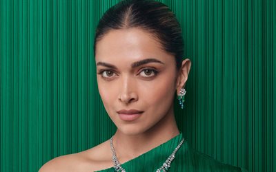 deepika padukone, 4k, ritratto, attrice indiana, servizio fotografico, vestito verde, trucco, bollywood, modella indiana, vestito rosa, servizio fotografico di deepika padukone