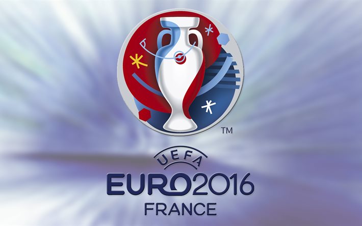 2016 futbol, Euro 2016, Euro futbol, Fransa, Euro 2016 logosu