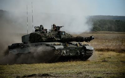 Challenger 2, British main battle tank, British army, British tanks, armored vehicles, MBT, tanks