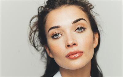 4k, amy jackson, portrait, actrice anglaise, photoshoot, maquillage, mannequin anglais, la star de bollywood, les actrices de bollywood