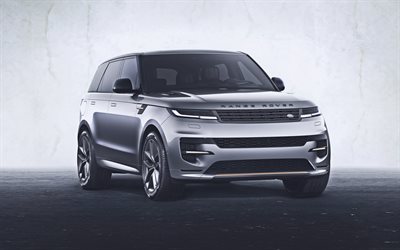 range rover sport, 4k, studio, 2023 autot, maastoautot, luksusautot, 2023 range rover sport, range rover