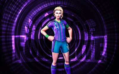 finesse  finisher fortnite, 4k, violettes spiralhintergrund, fortnite, kreativ, finesse finish skin, fortnite finess  finisher haut, finesse finisher, fortnite  charaktere