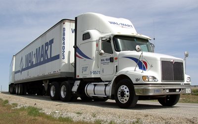 the truck, trucks semi, road train, truck, vehicles, road