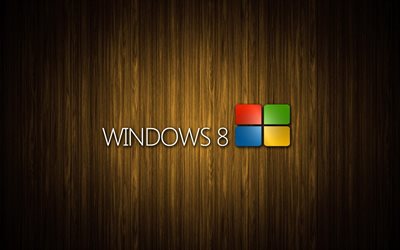نظام, مايكروسوفت, ويندوز 8, خلفية, شعار