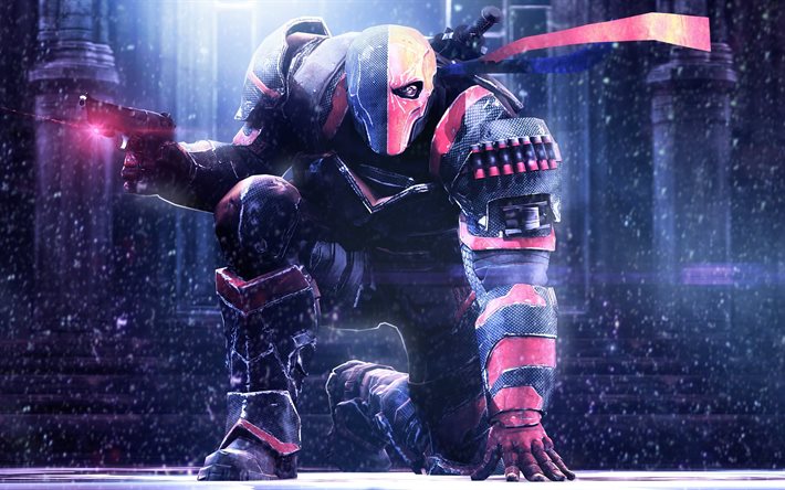 gameplay, deathtstroke, character, games, ultra hd